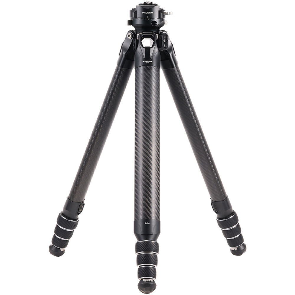 Falcam TreeRoot Tripode de Viaje de Carbono con Cabezal Invertido F38 Pro, Capacidad de Ca