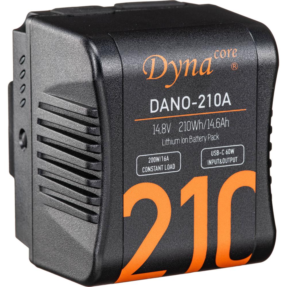 Dynacore DANO-210A Batería Li-Ion Gold Mount 210Wh Ultraligera 2.3 lb con Salida D-Tap y