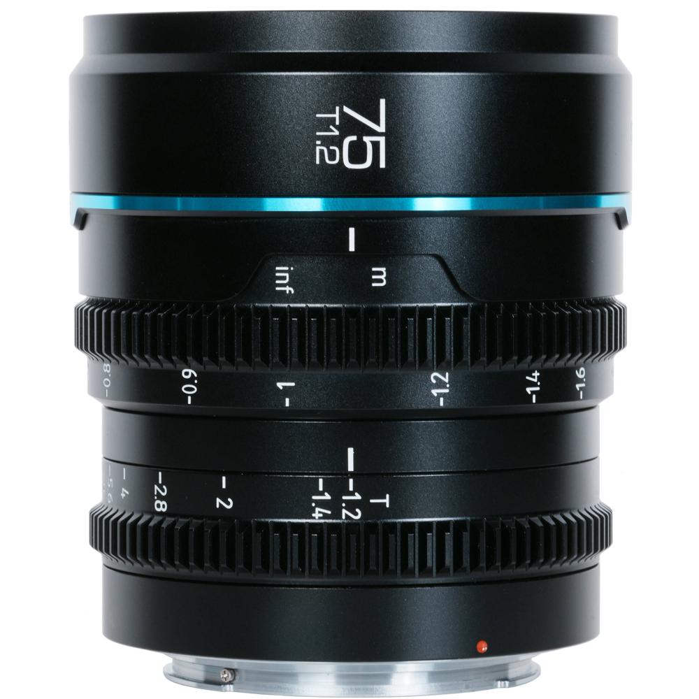 Sirui Night Walker 75mm T1.2 S35 Lente Cine - Montura Leica L, Compacta y Ligera, Apertura