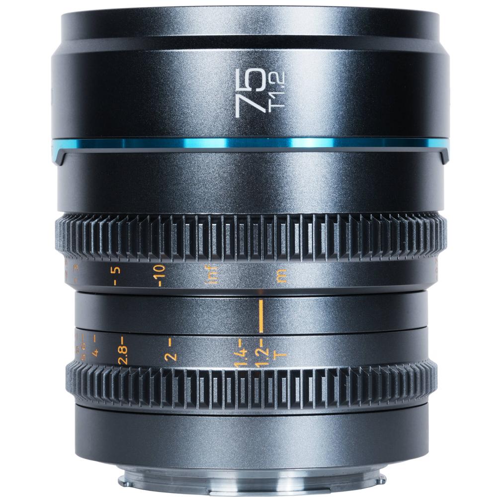 Sirui Night Walker 75mm T1.2 S35 Cine Lens - Montura Sony E, Apertura T1.2, Diseño Compac