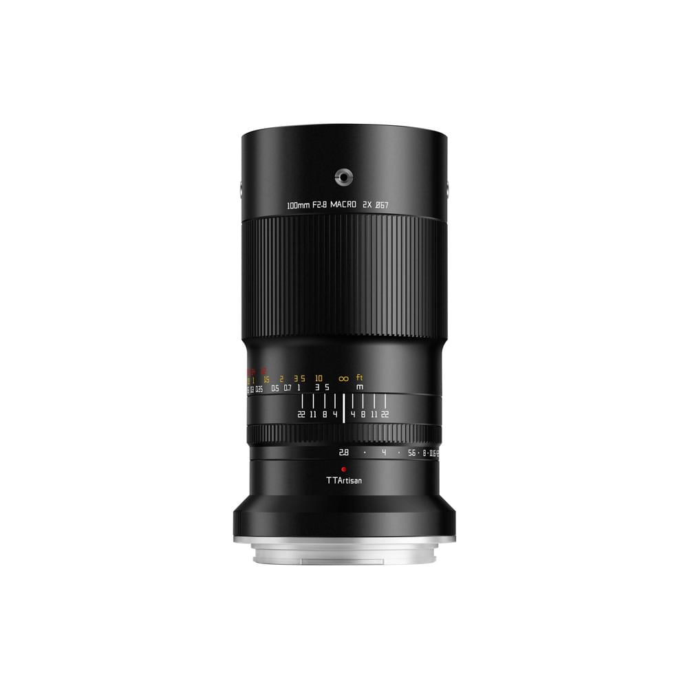 TTArtisan 100mm f/2.8 Macro Lens para FUJIFILM G - Lente Telefoto Prime, 2x Magnificación