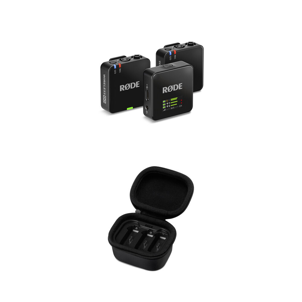 RODE Wireless GO III Sistema de Micrófono Inalámbrico Digital Compacto para 2 Personas c