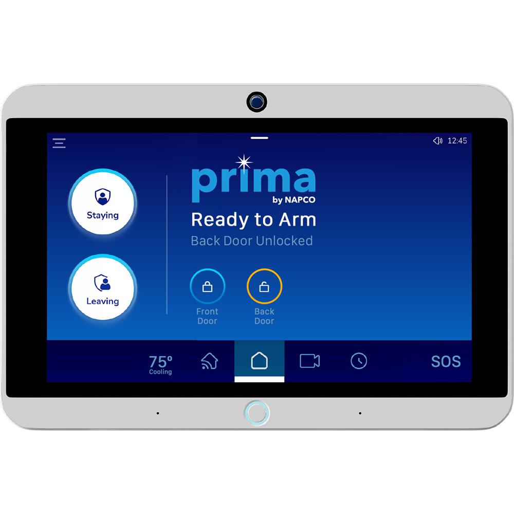 Napco PP1A Panel 7" Wi-Fi Touchscreen con Cámara 5MP y Soporte Z-Wave Plus