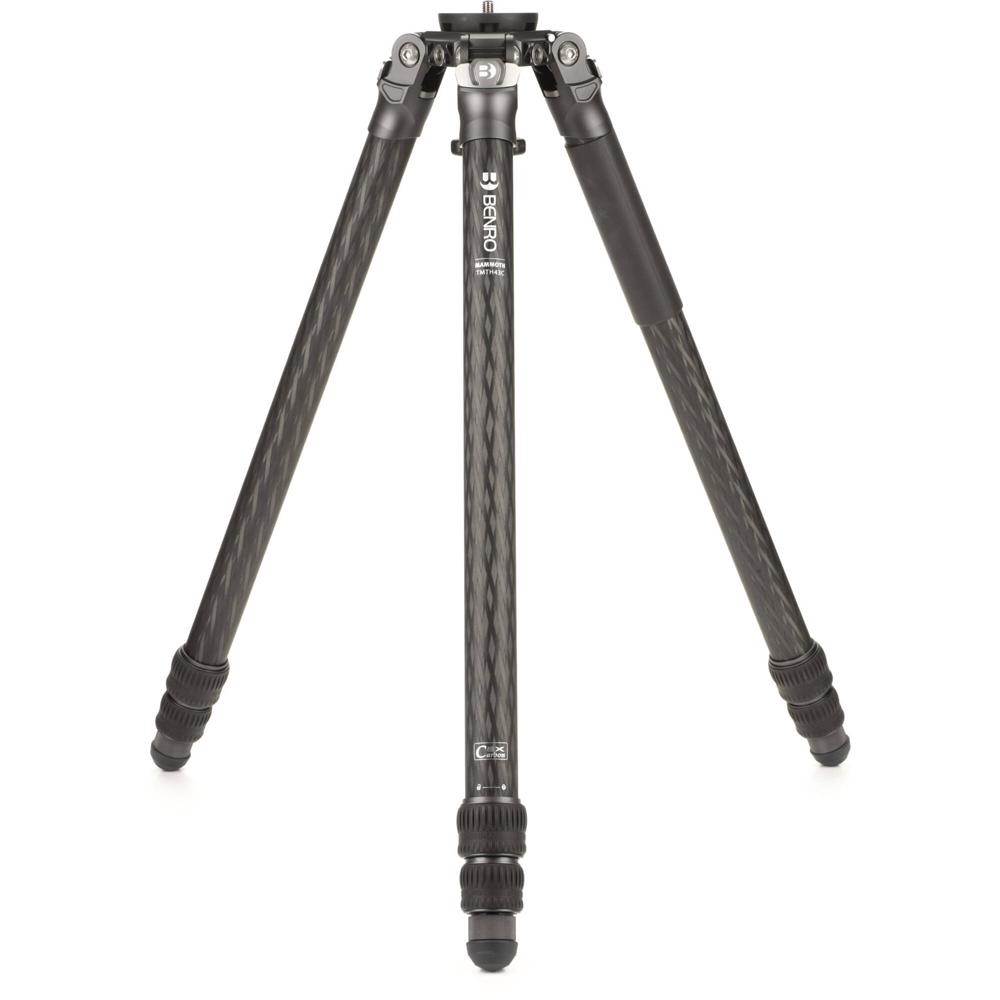 Benro Trípode de Carbono Mammoth 3 Secciones - Capacidad de Carga 55.1 lb, Altura Máxima