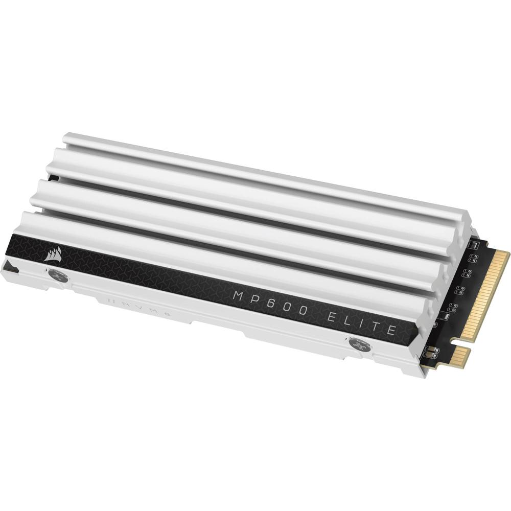 CORSAIR SSD Interno MP600 ELITE 1TB M.2 PCIe 4.0 con Heatsink, 7000 MB/s Lectura, 6200 MB/