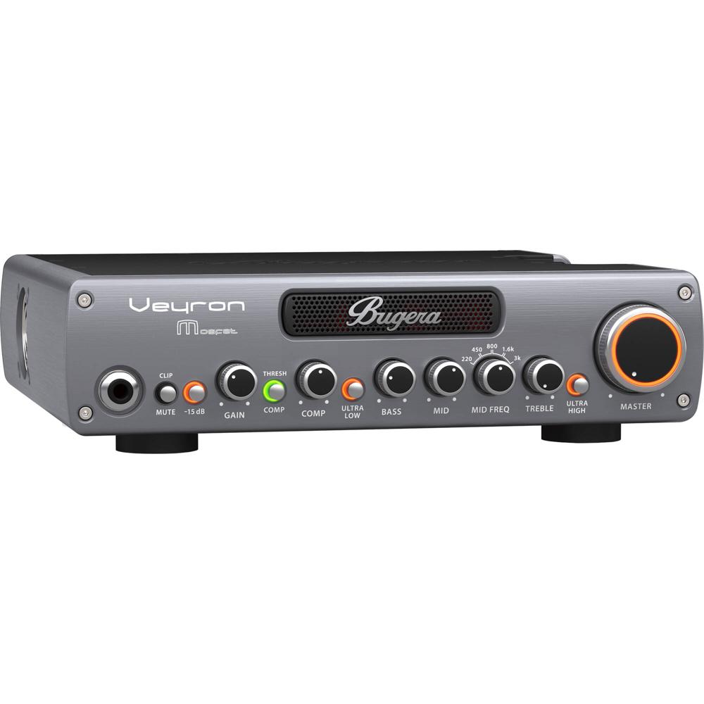 Bugera Veyron MOSFET BV1001M Amplificador de Bajo 2000W con Preamp MOSFET y Compresor Clá