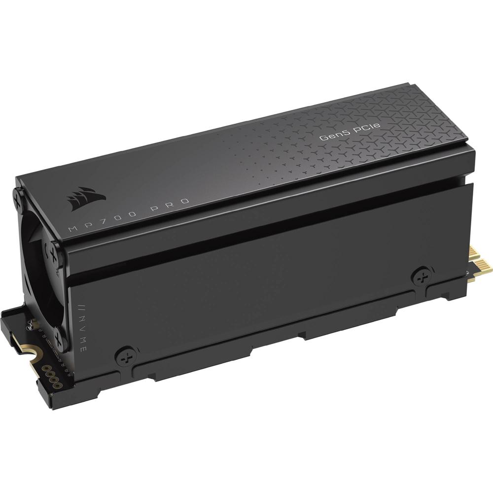 CORSAIR MP700 PRO 1TB NVMe PCIe 5.0 M.2 SSD con Air Cooler - 11,700 MB/s Lectura, 9,600 MB