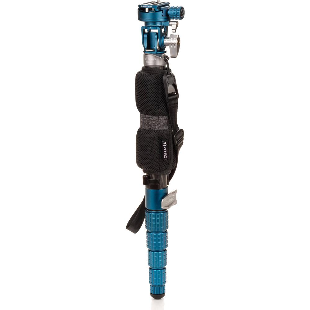 Benro Monopod Carbon Fiber MSD46C72 con Cabezal Inclinado 72"" - Capacidad de Carga 17.6 lb