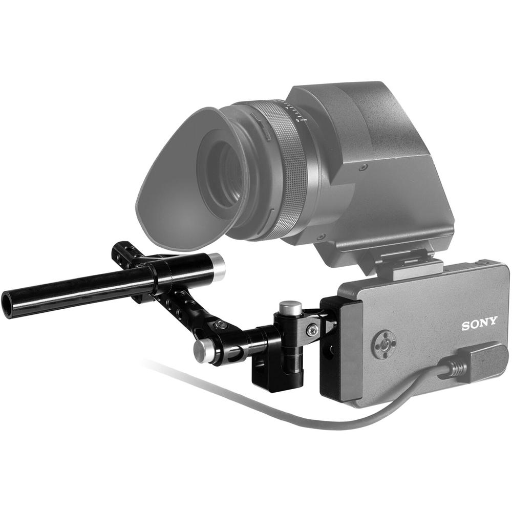 SHAPE Montura de Visor con Botón para Sony BURANO - Sistema de 15mm y 15/19mm, Construcci