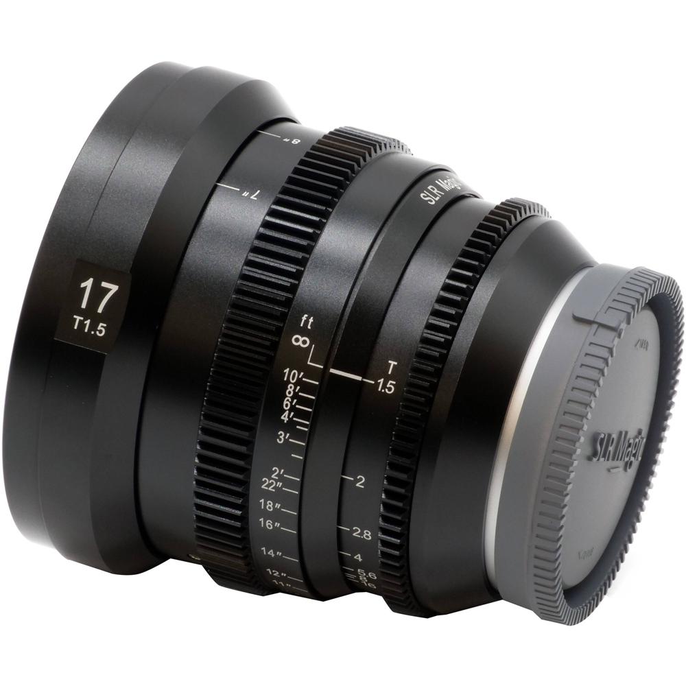 SLR Magic MicroPrime CINE 17mm T1.5 - Lente Cine para Montura Sony E, Apertura T1.5, Iris