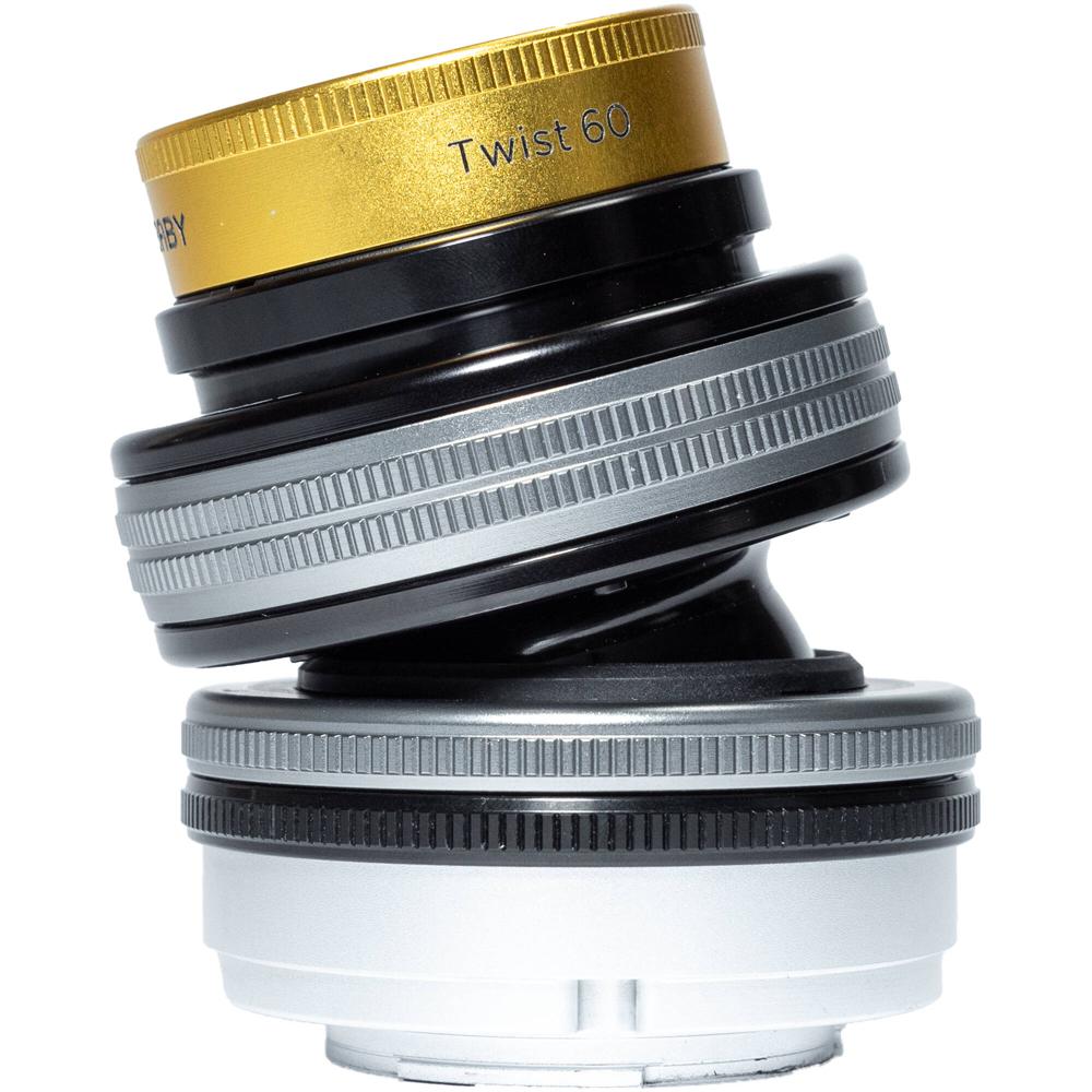 Lensbaby Composer Pro II con Óptica Twist 60 y Filtro ND8 (Canon EF) - Lente 60mm f/2.5 a