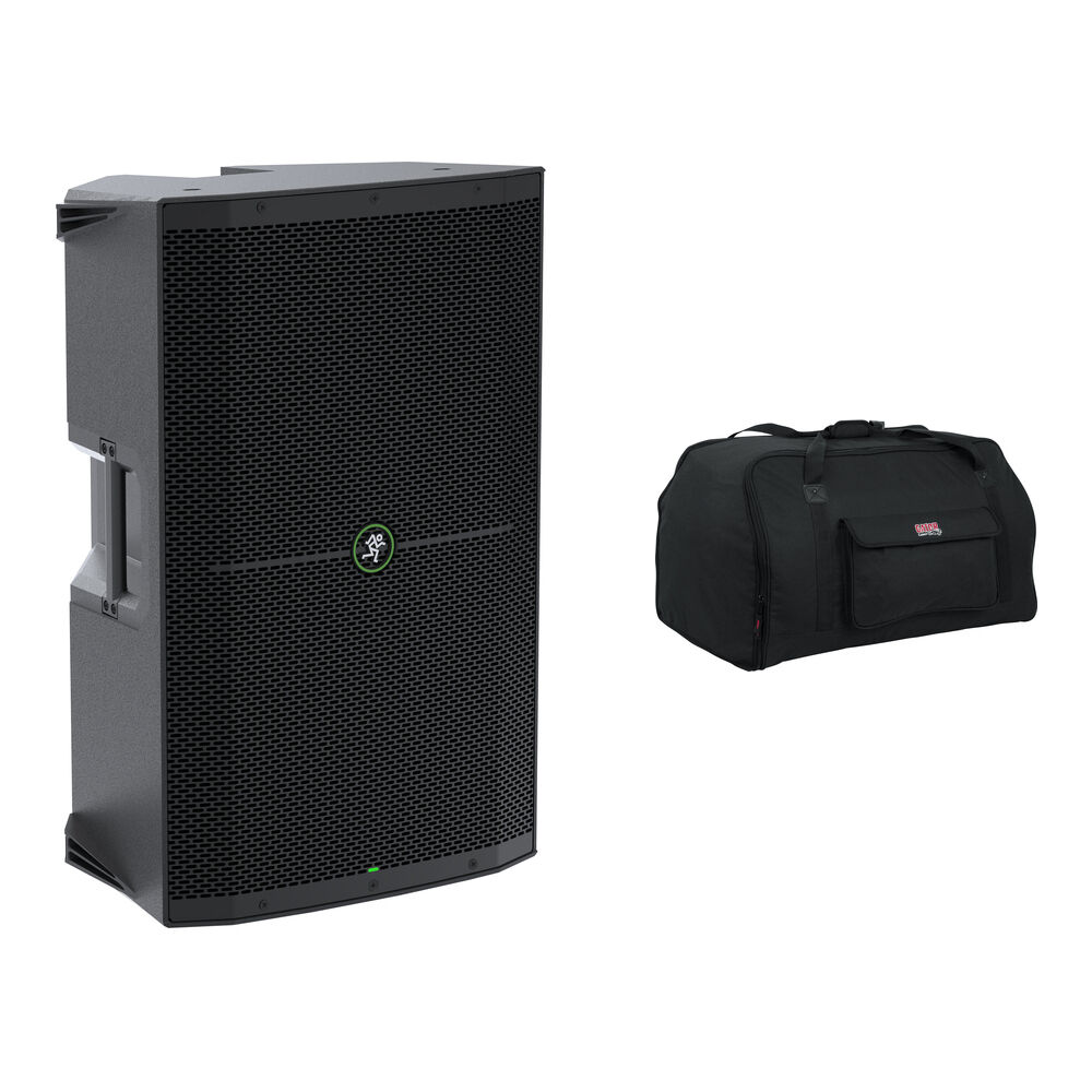 Mackie Thump215 Sistema de Altavoces PA Activo de 15"" con Mixer de 2 Canales y Bolsa de Tr