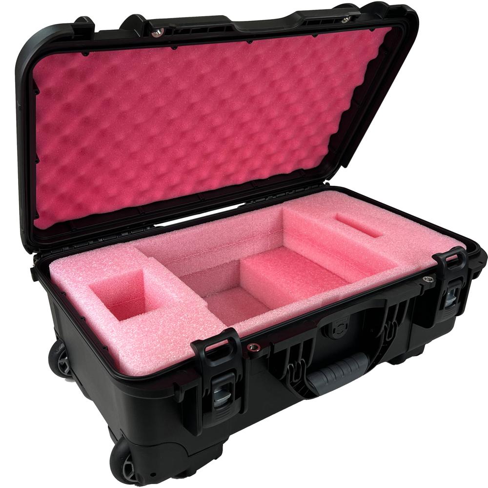 Turtle Funda para OWC ThunderBay 4 - Estuche Impermeable con Ruedas y Mango Telescópico,