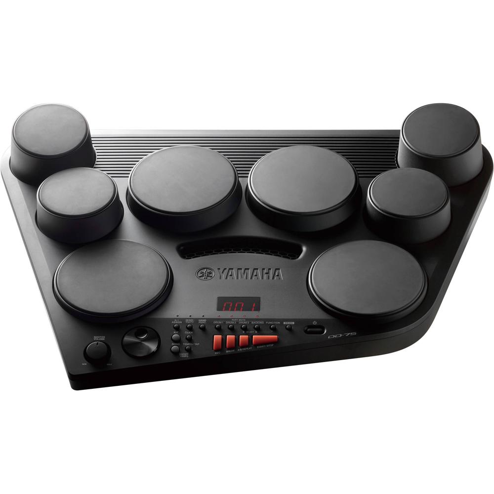 Yamaha DD-75 Kit de Percusión Digital Portátil con 8 Pads Sensibles al Tacto y 570 Sonid