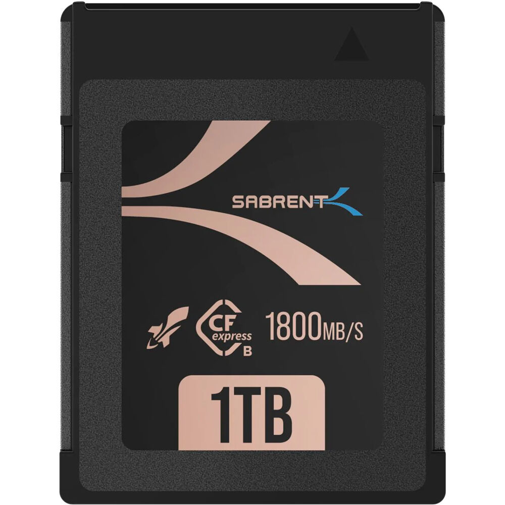 Sabrent Tarjeta de Memoria CFexpress Type B 1TB Rocket CFX - Velocidades de Lectura 1800 M