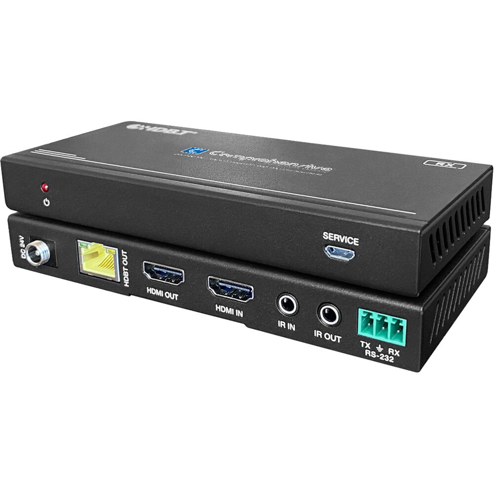 Comprehensive Kit Extensor HDMI HDBaseT 4K60 18G - Transmisión hasta 492' 1080p y 394' 4K