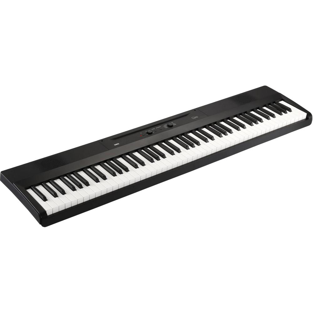 Korg L1 Liano Piano Digital Portátil 88 Teclas con Acción Ligera, Sonido de Piano Italia