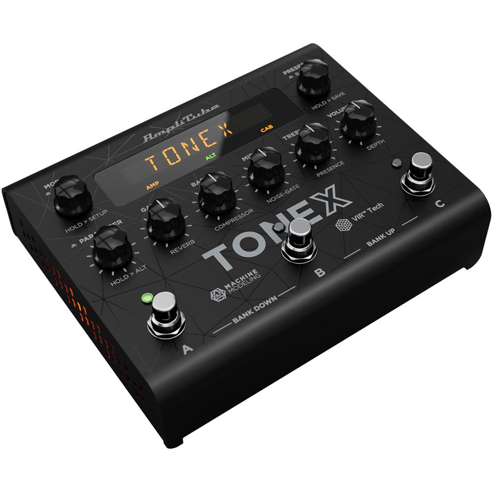 IK Multimedia TONEX Pedal Multi-FX AI Modelado 480 Tonos, Carga de IR, 300 Modelos de Tono
