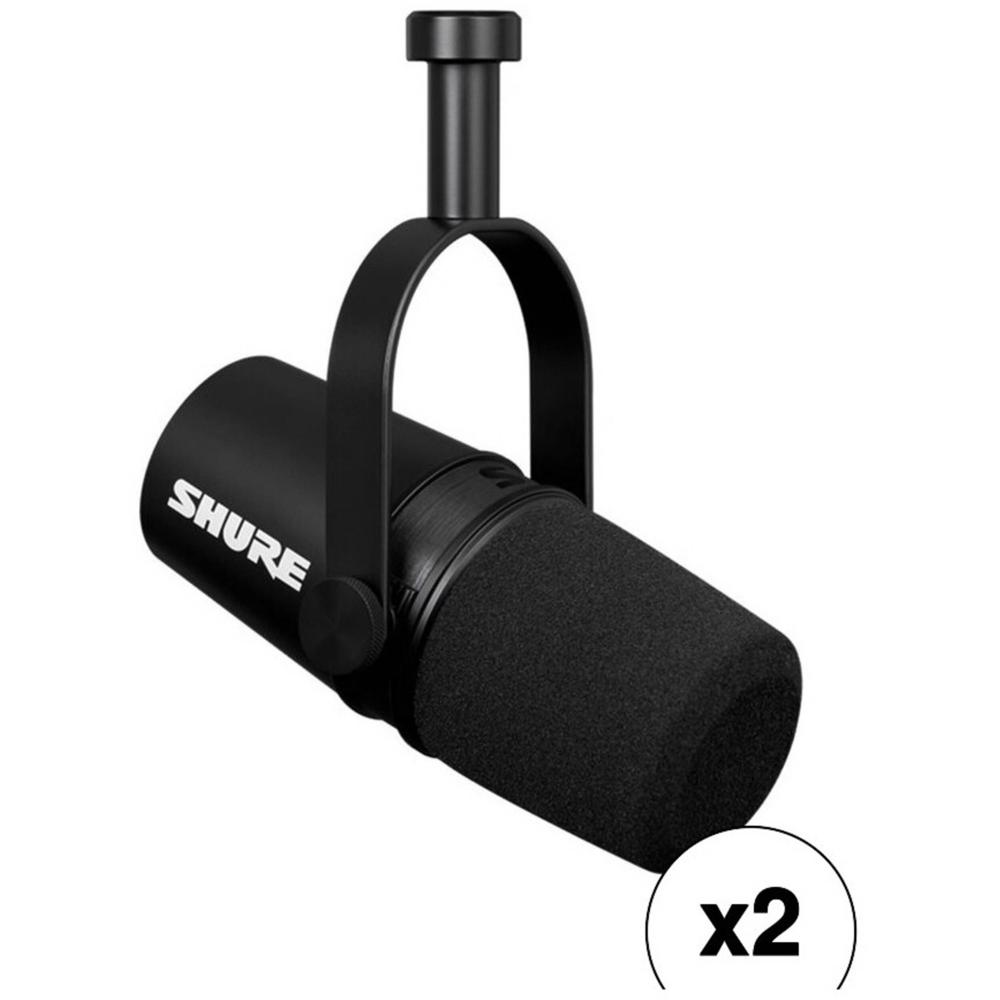 Shure MV7X Micrófono XLR para Podcasting - Sonido de Broadcast, Patrón Cardioide, Filtro
