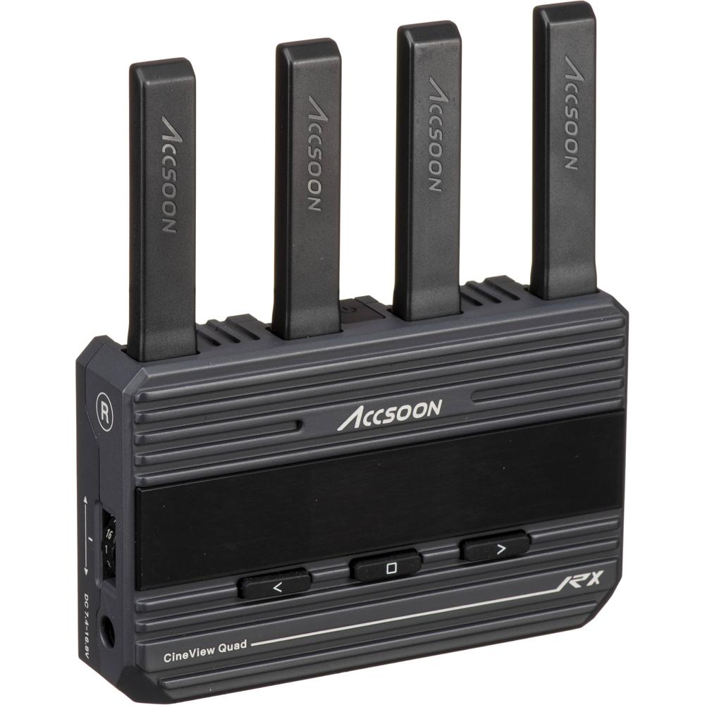 Accsoon CineView Quad Extra Receiver - Receptor de Video Inalámbrico 1080p60, HDMI/SDI, R