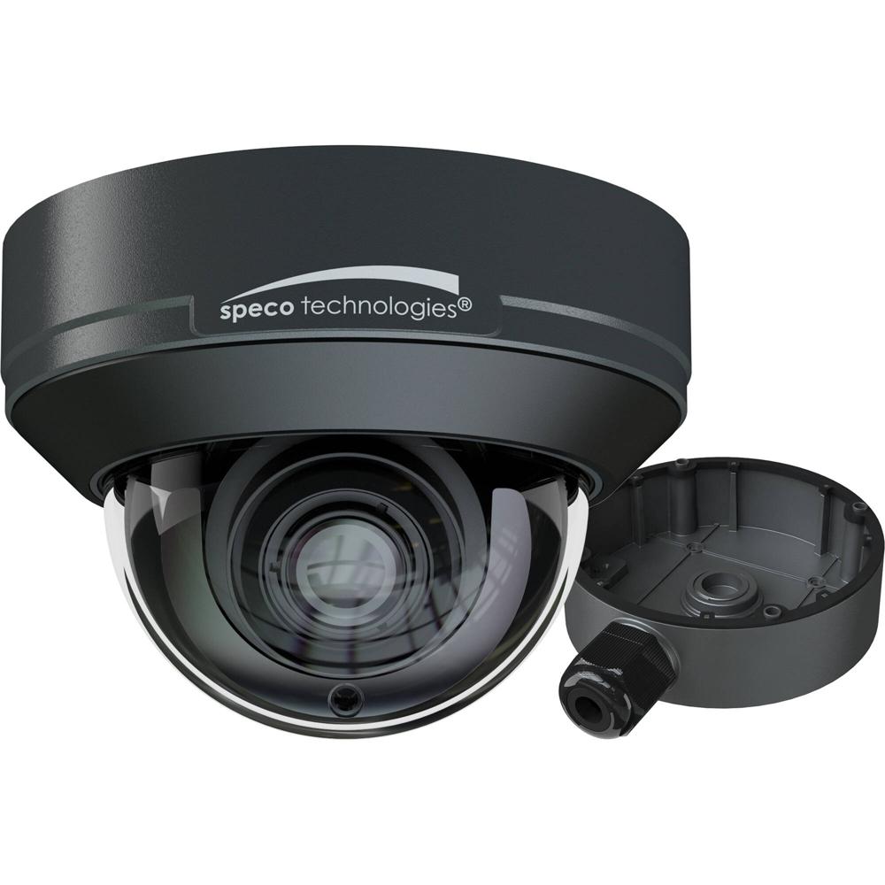Speco Technologies Cámara Domo de Red Exterior O4FD2M 4MP con Visión Nocturna, Lente Var