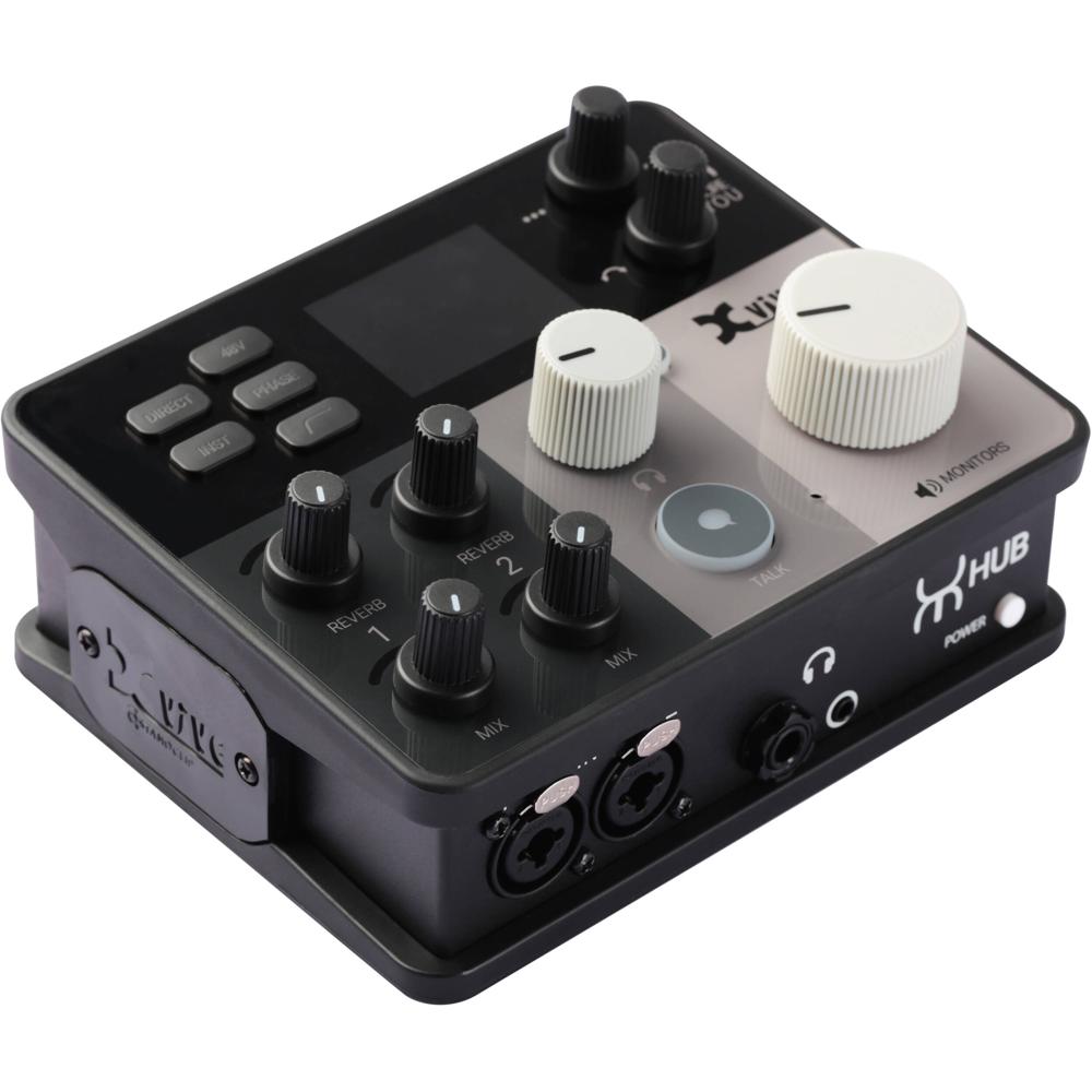 Xvive Audio Interface Expandable MORE YOU HUB con 2 Entradas XLR/1/4"" y 8 Entradas ADAT