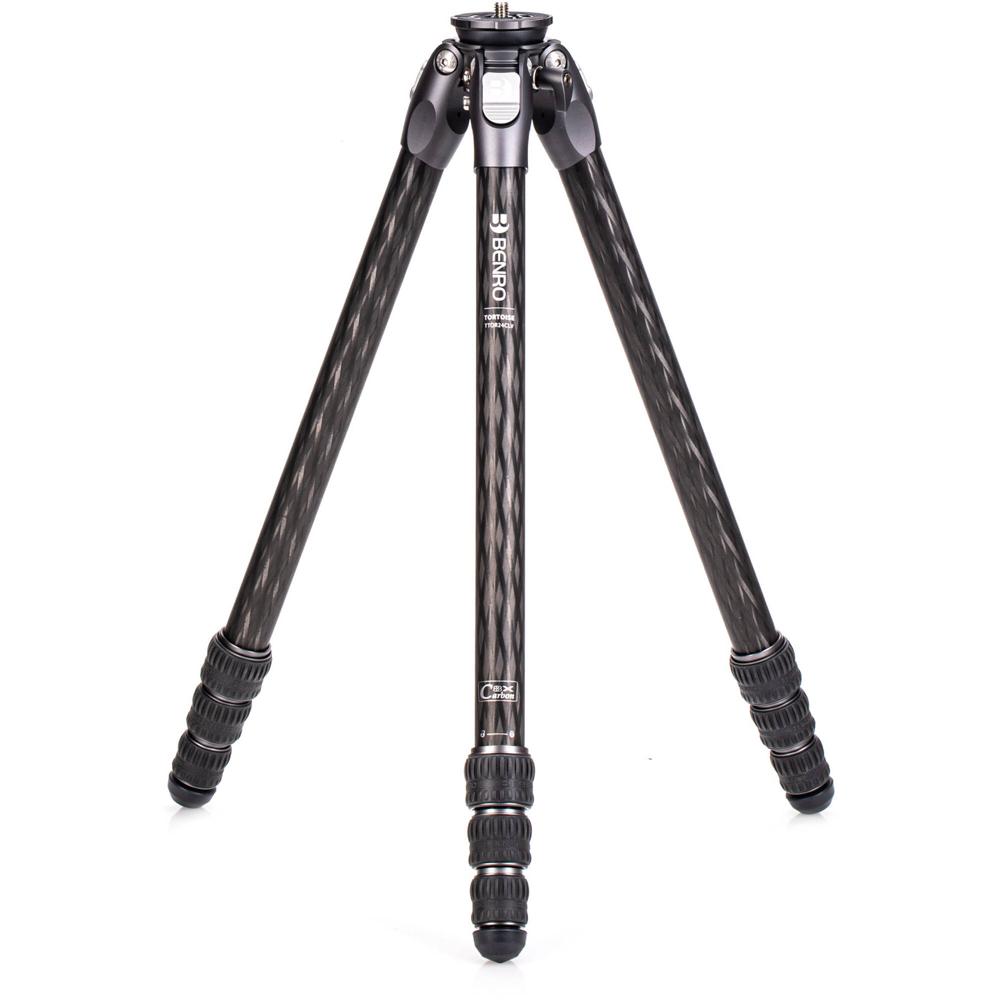 Benro Trípode de Carbono Tortoise 2 Columnless con Base Niveladora - Capacidad de Carga 3