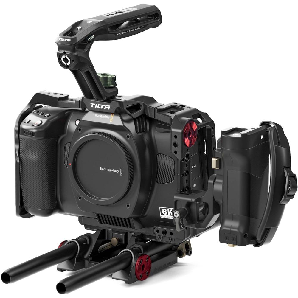 Tilta Advanced Camera Cage Kit BMCC 6K - Modular Full Cage, 15mm LWS Baseplate, Xeno Top H