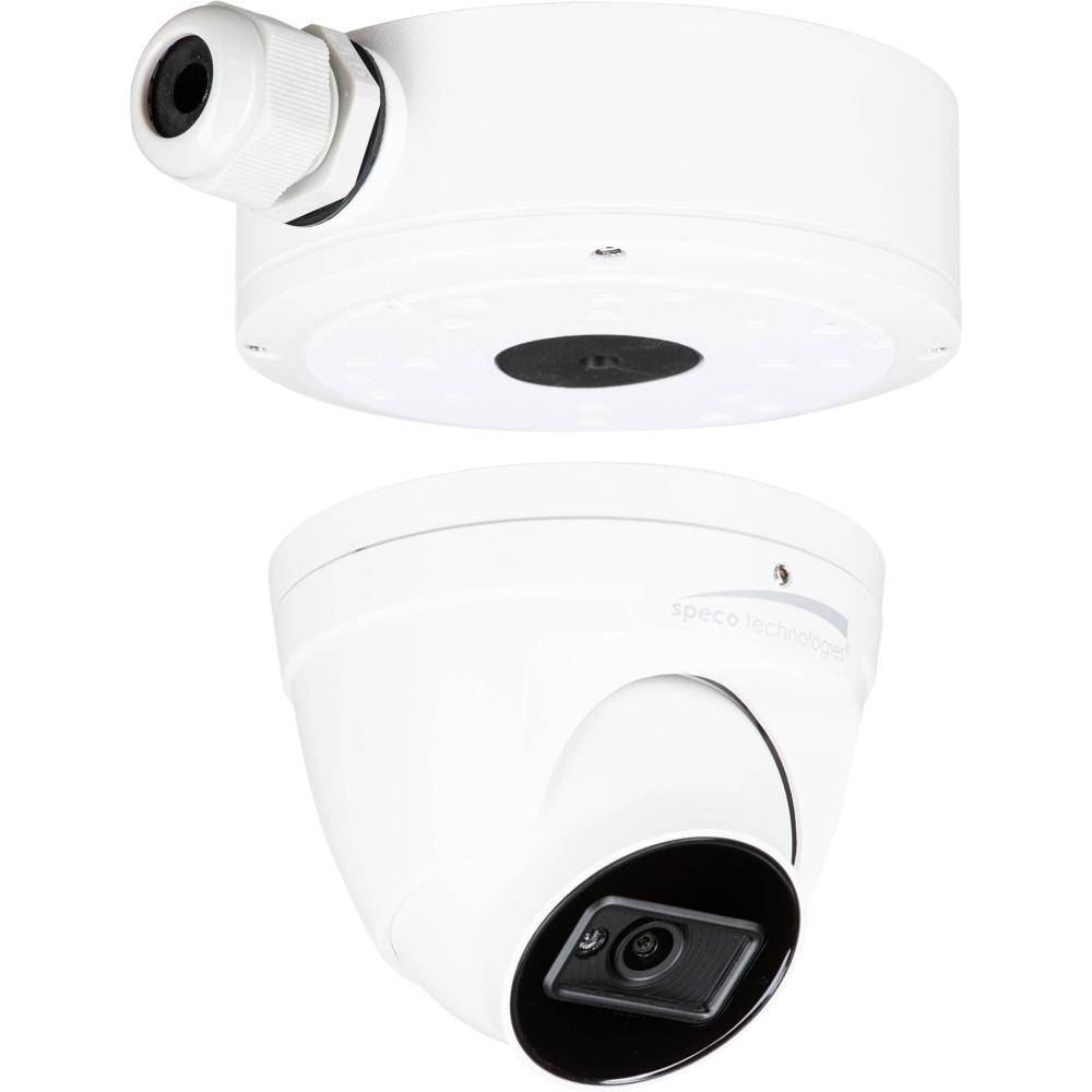 Speco Technologies Cámara Turret de Red Exterior O8T9 8MP con Visión Nocturna, Lente Fij