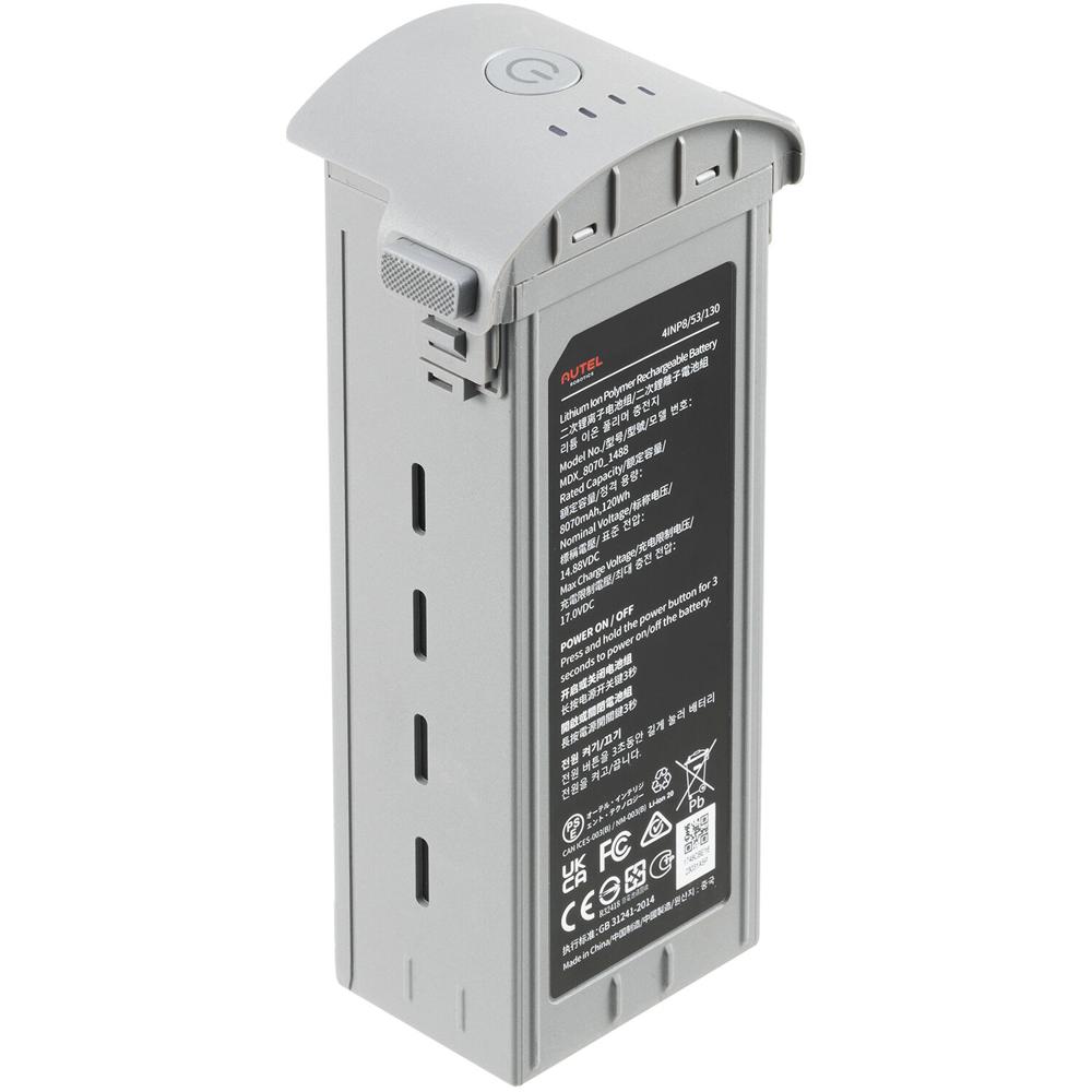 Autel Robotics Batería de Vuelo EVO Max 8070mAh - Hasta 42 Minutos de Vuelo