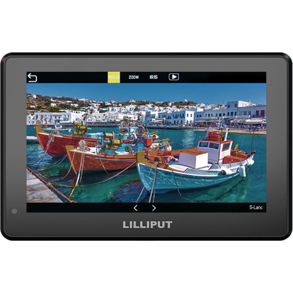 Lilliput Monitor HT7S 7"" Control de Cámara con LANC, 1920 x 1200, 2000 cd/m², HDR, HDMI