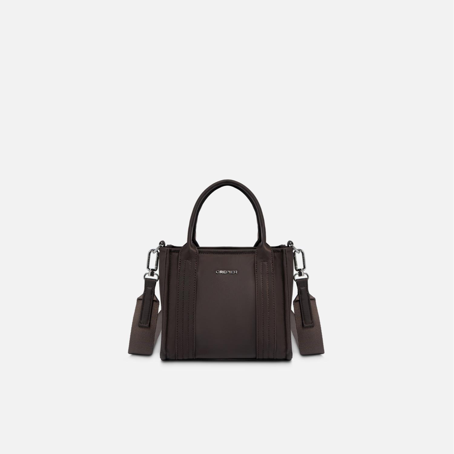 Bolso Satchel Crepier Olimpia Chico