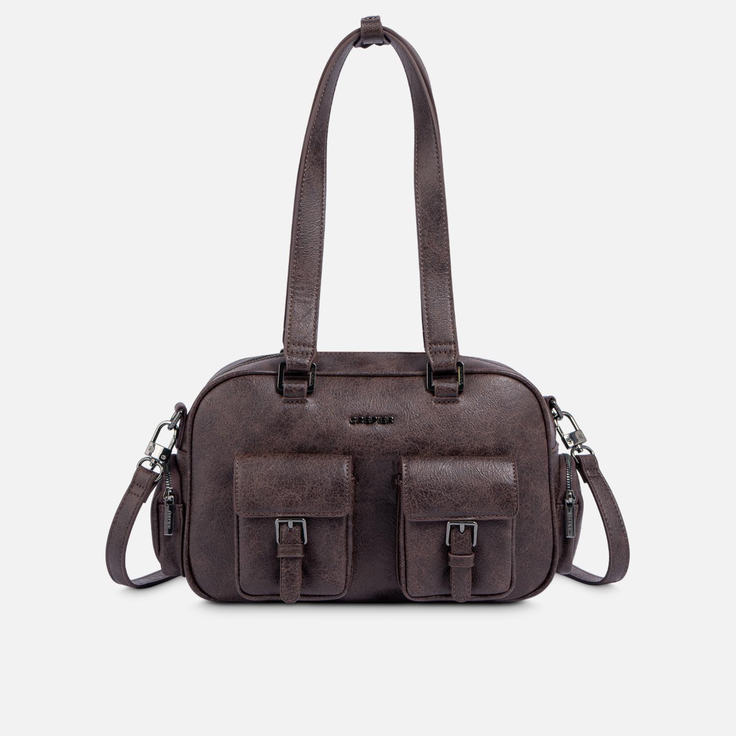 Bolso Bowling Crepier Adeline Grande