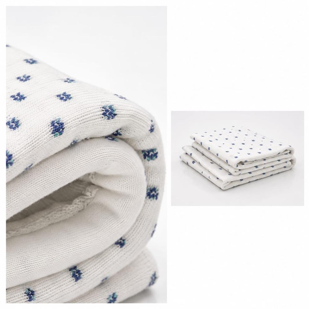 Manta Moms Cottons Puntos Azules