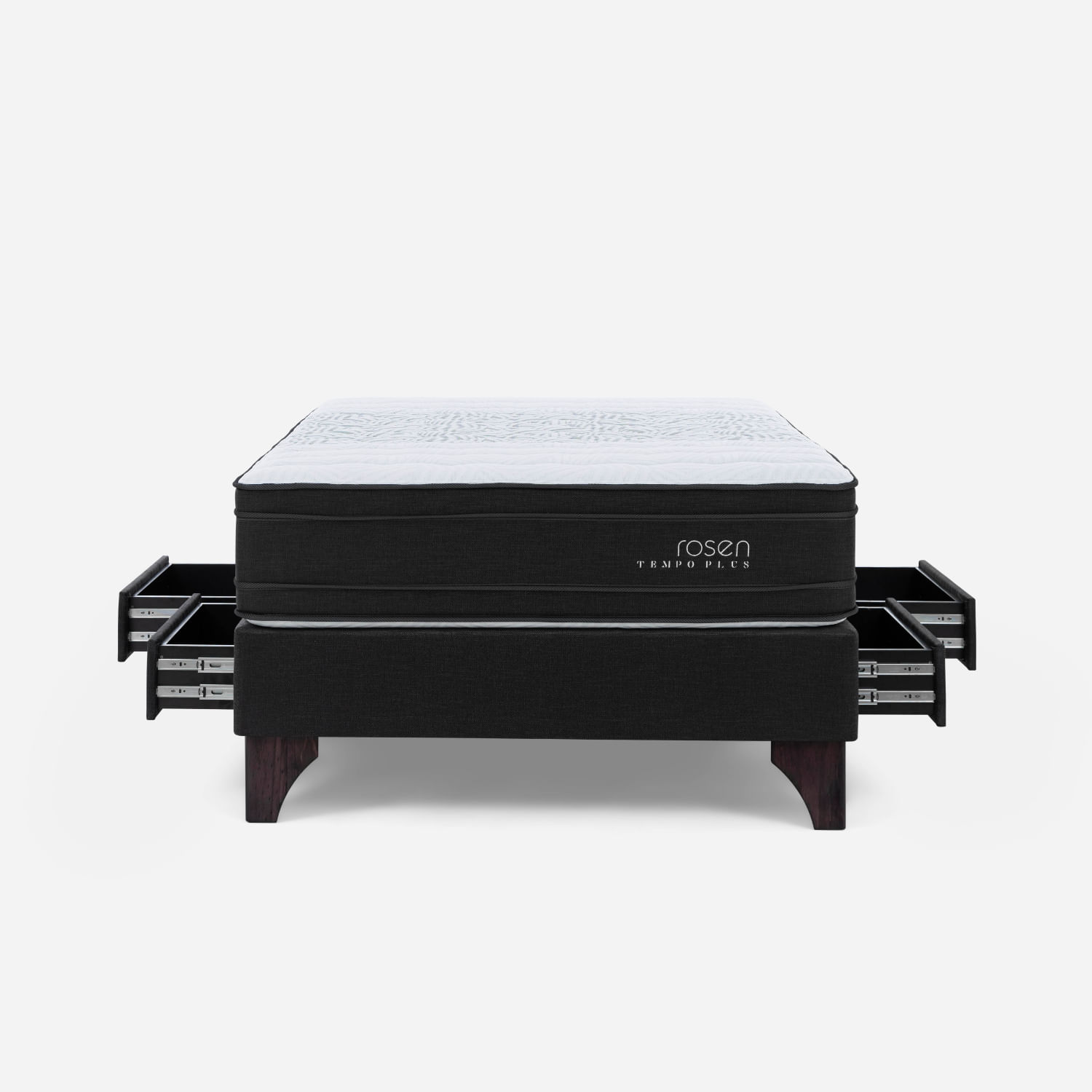 Cama con Cajones Tempo Plus Grafito 2 Plazas
