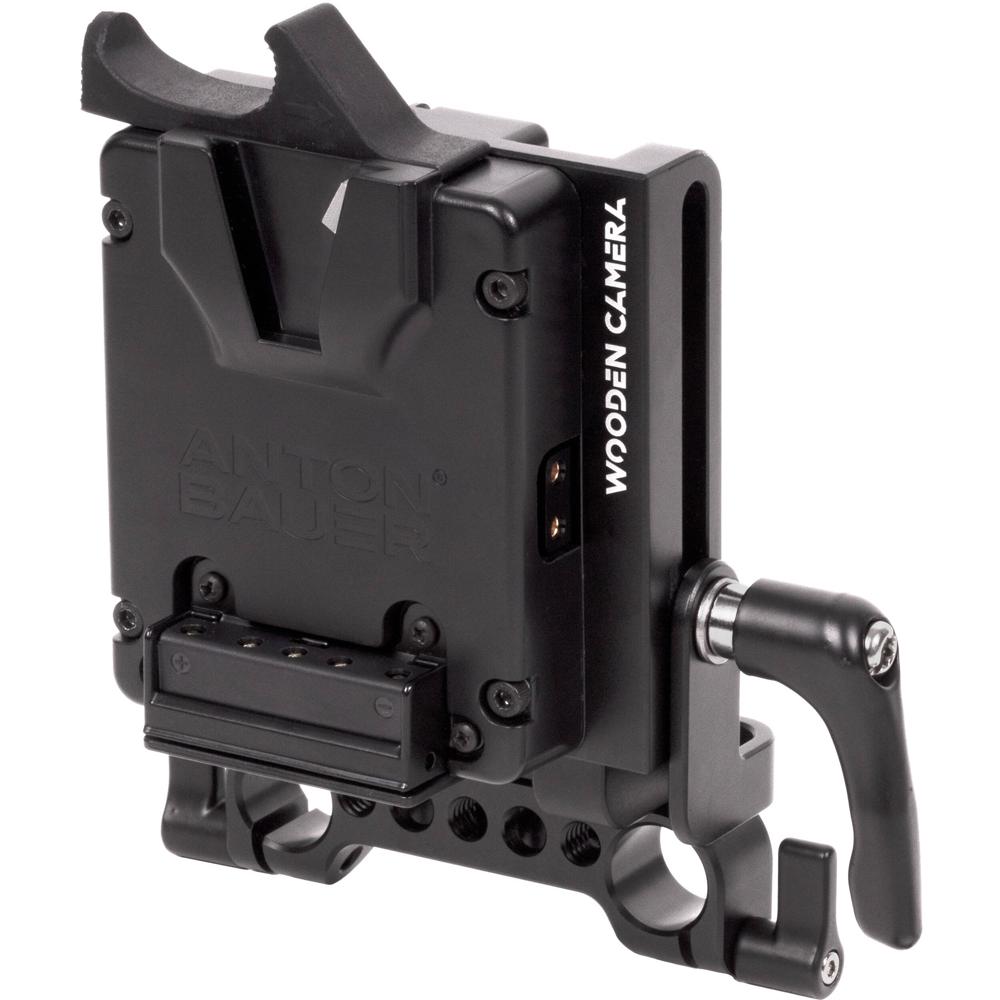 Wooden Camera Micro Battery Slide Pro Micro V-Mount con LEMO 2-Pin y D-Tap