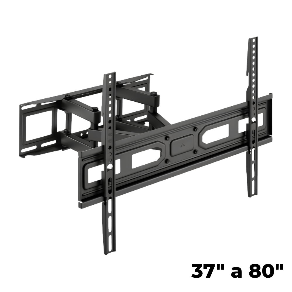 Rack Móvil Reforzado para TV 37 a 80 Pulgadas SOPORTEX