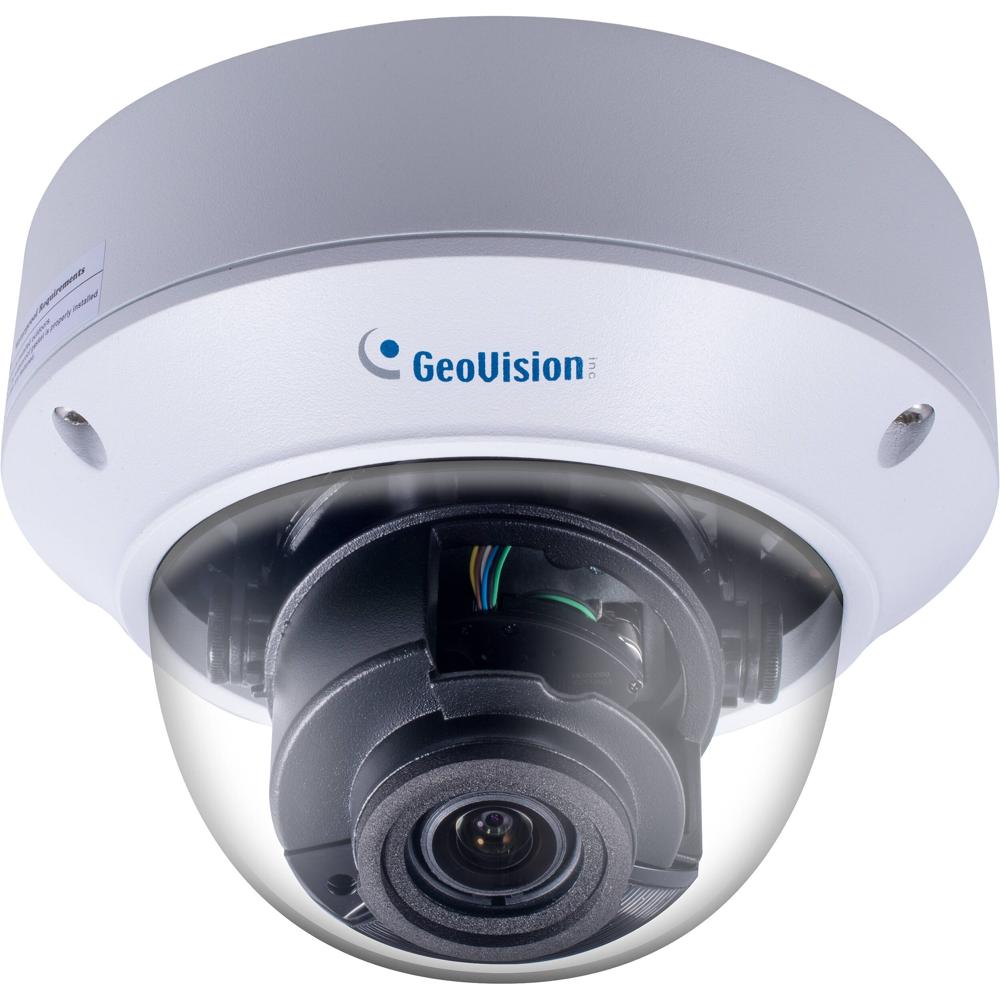 GeoVision GV-TVD8810 Cámara Dome de Red 8MP para Exterior con Visión Nocturna, Lente Var