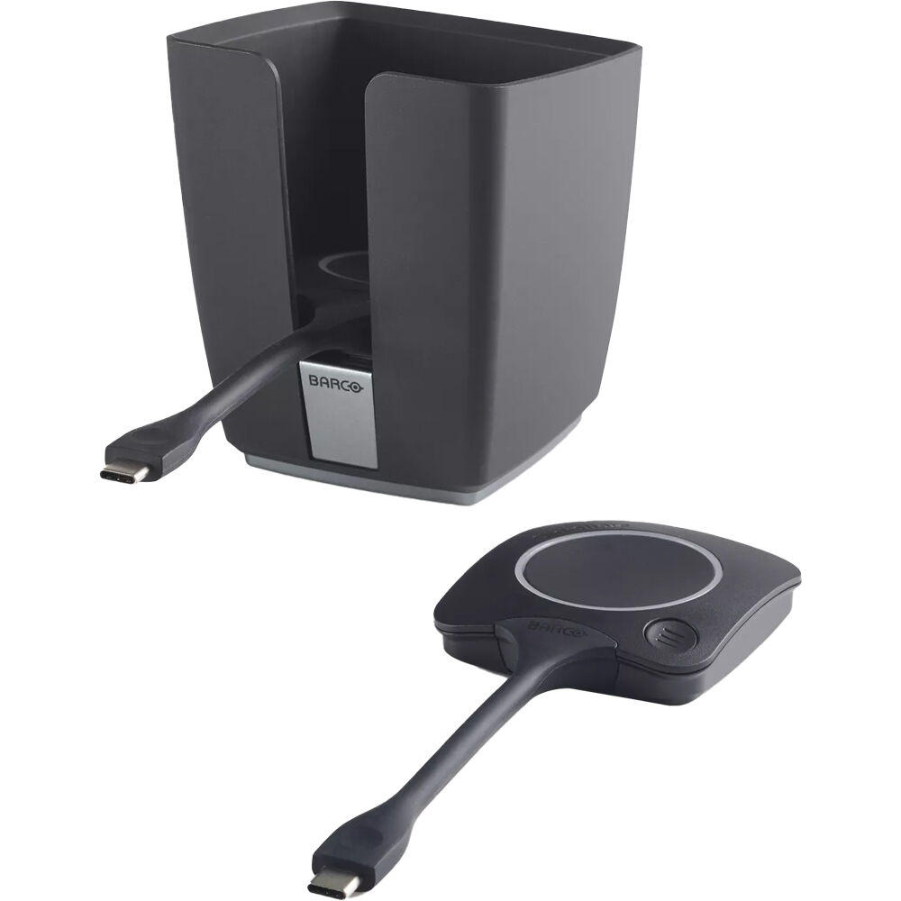 Barco Kit ClickShare Tercera Generación con Bandeja y 2 Botones