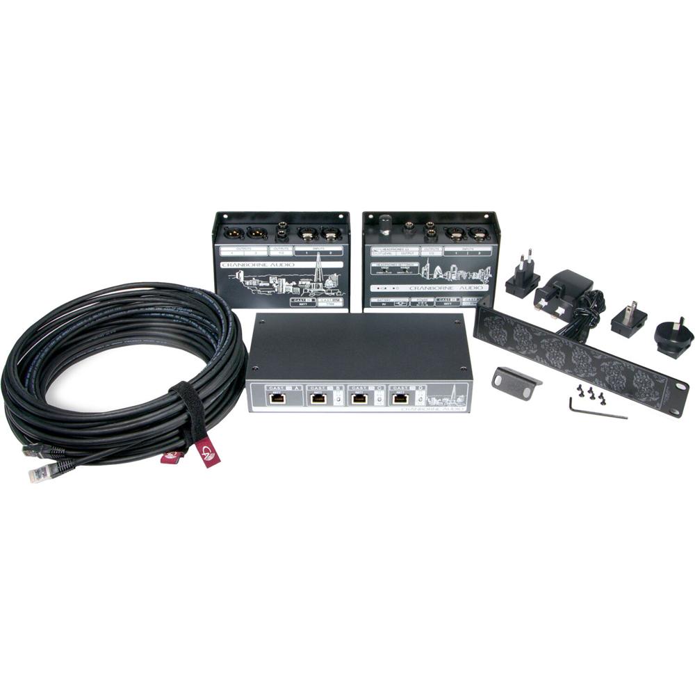 Cranborne Audio C.A.S.T. Intro Bundle - Sistema de Audio Cat 5 con Hub N8 y Amplificador d