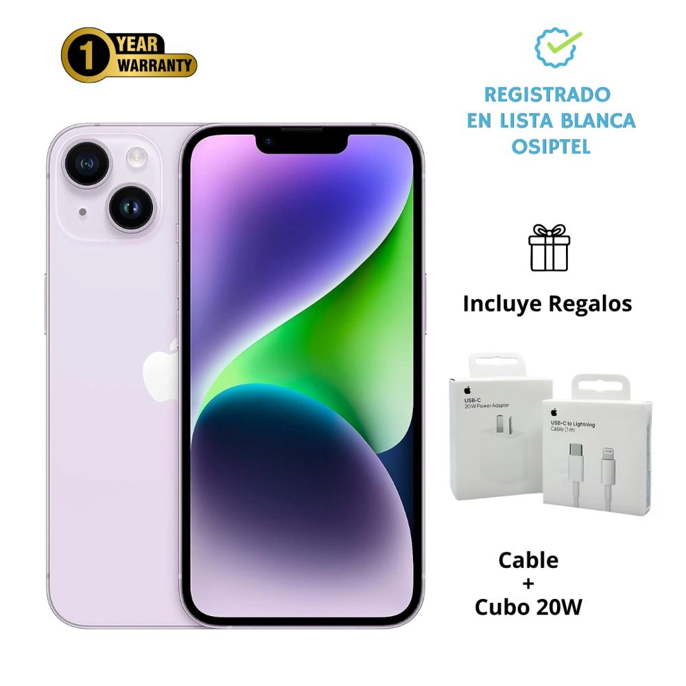 IPhone 14 128gb Color Purple - Seminuevo A2649 - Condición Excelente