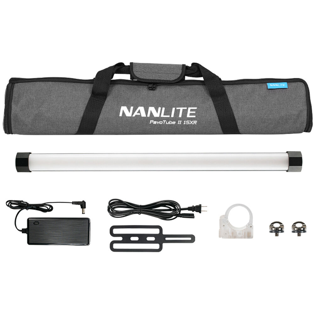 Nanlite PavoTube II 15XR Tubo LED RGB de 2' con Control Inalámbrico y Efectos Especiales