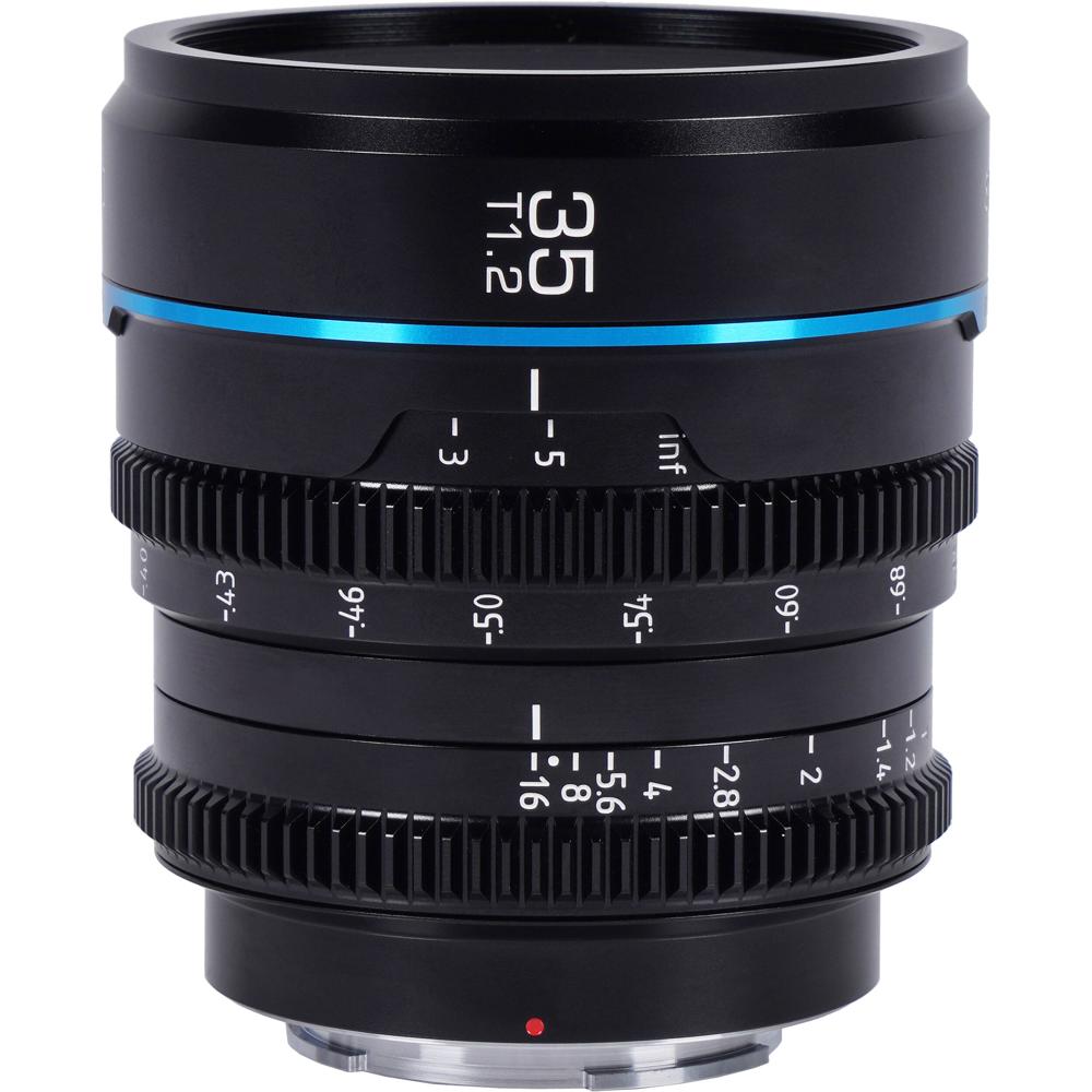 Sirui Night Walker 35mm T1.2 S35 Cine Lens - Montura E, Apertura T1.2, Diseño Compacto y