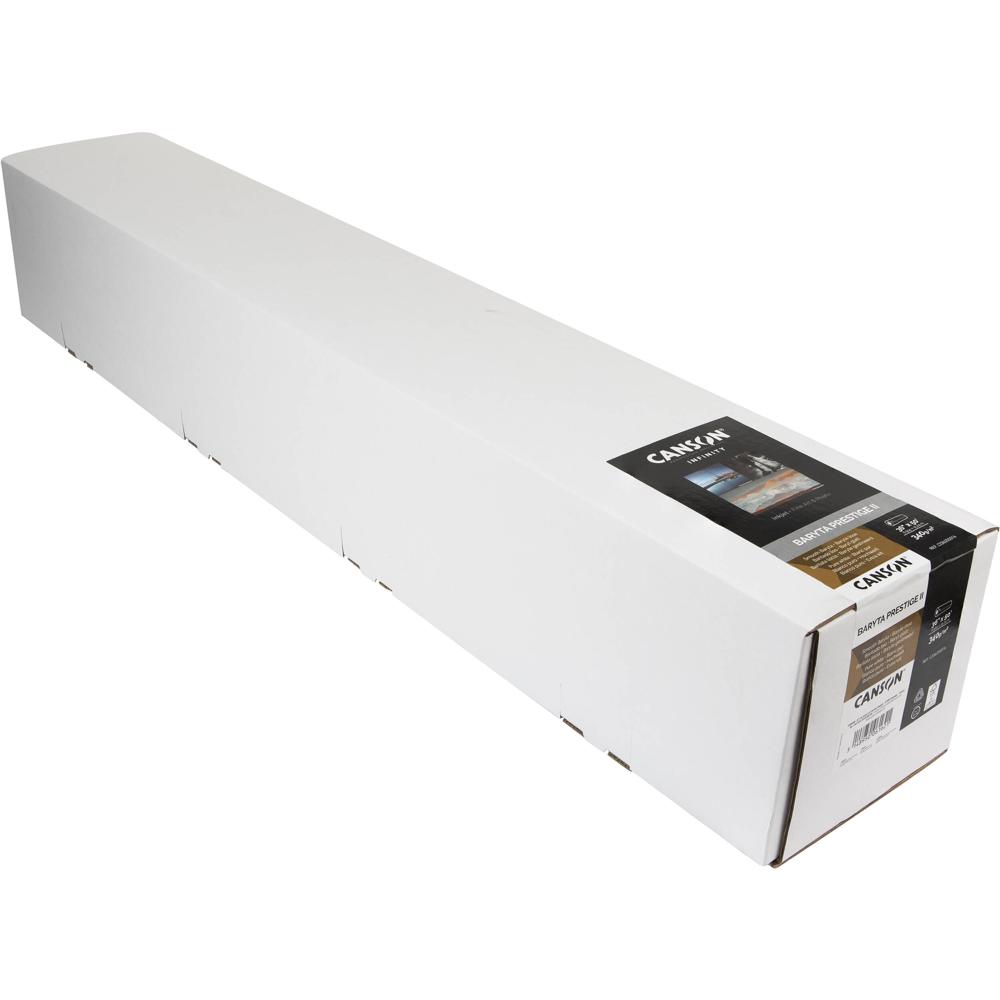 Canson Infinity Papel Baryta Prestige II Glossy 340 gsm 36"" x 50' Roll