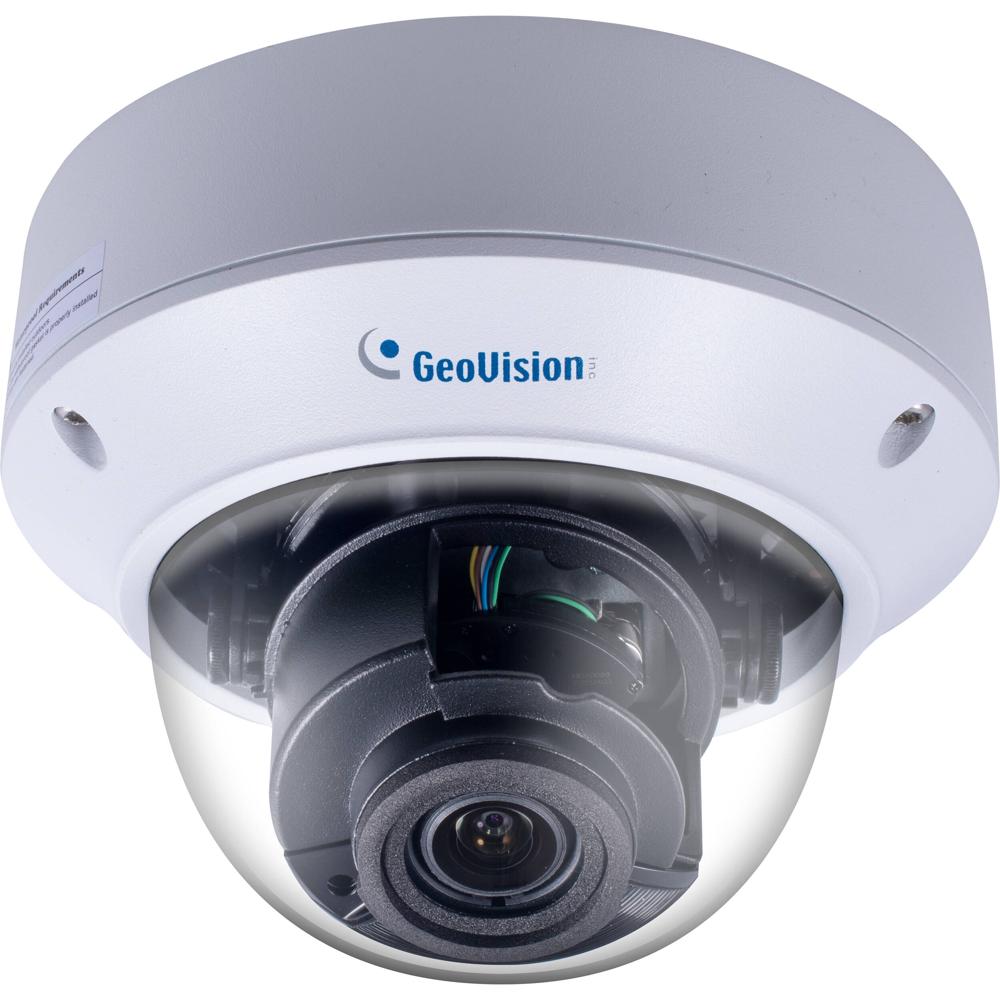 GeoVision GV-TVD4810 Cámara Dome de Red Exterior 4MP con Visión Nocturna, Lente Varifoca