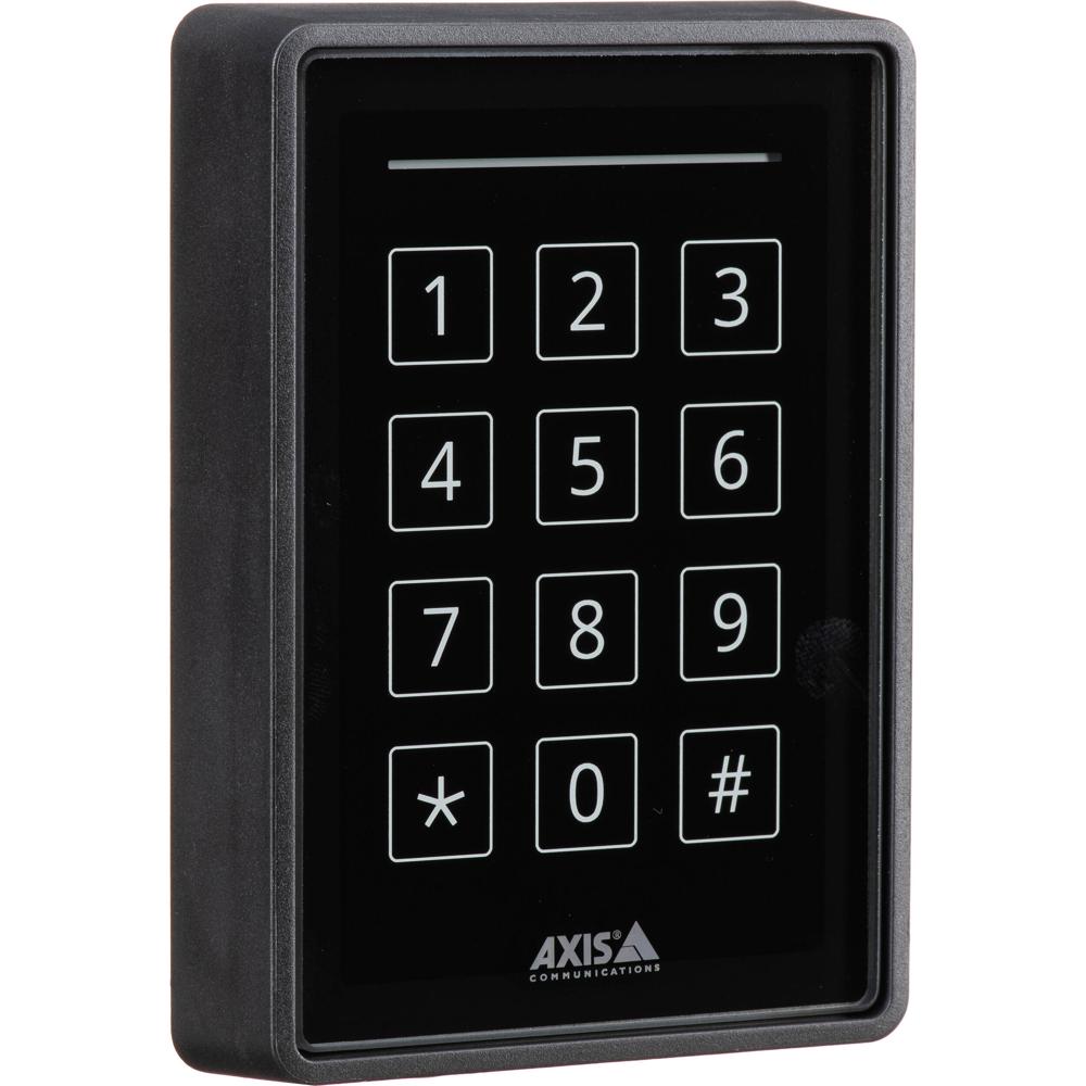 Axis Communications A4120-E Lector RFID con Teclado, MIFARE 13.56 MHz, IP66, NEMA 4X, Resi
