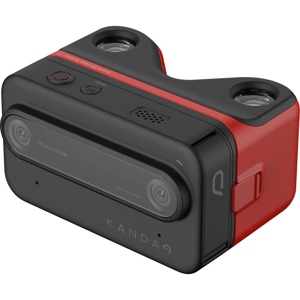 Kandao QooCam EGO Cámara 3D - Video 3840 x 1080 a 60 fps, Imágenes 24MP, Pantalla Tácti