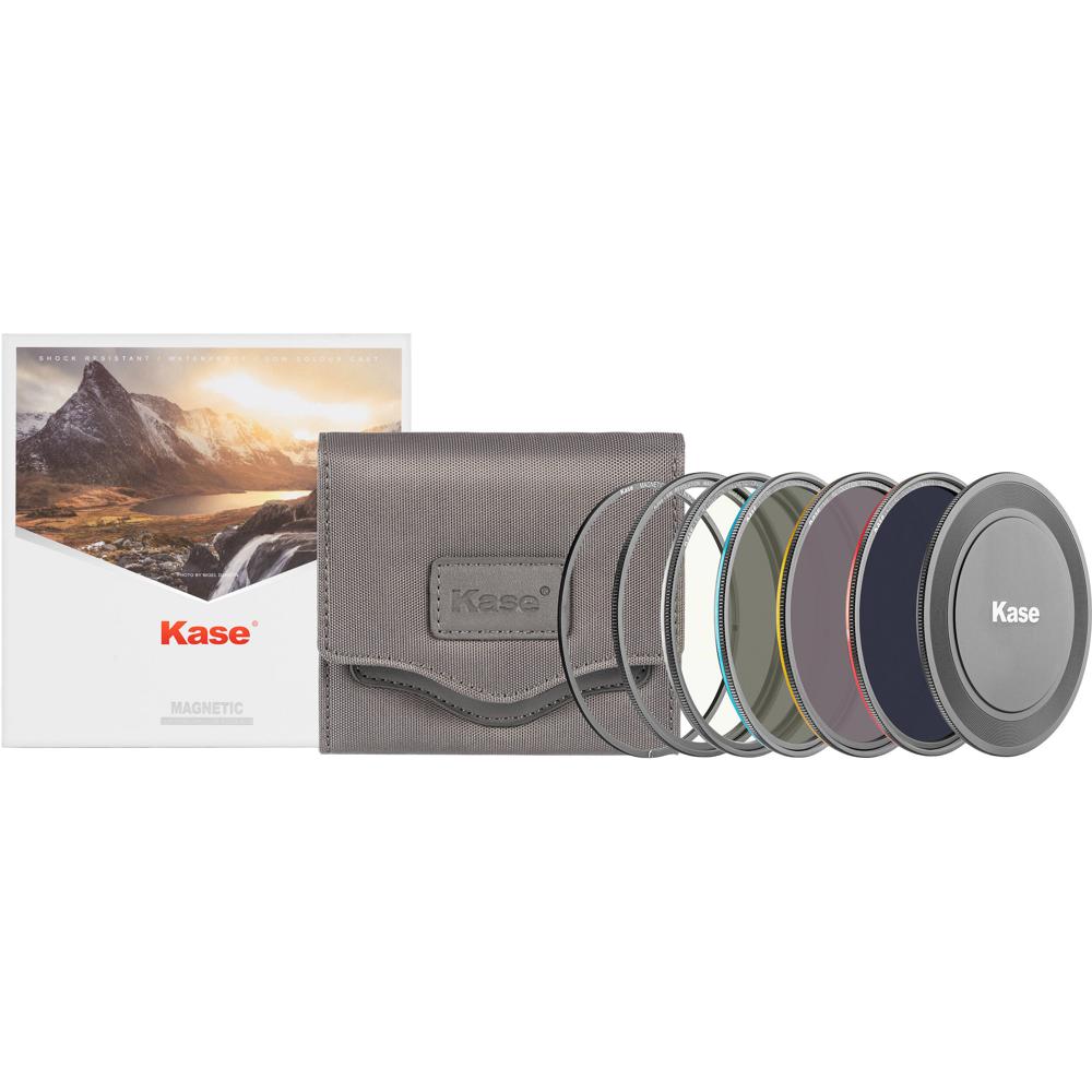 Kase KW Revolution Professional ND Kit 72mm - Filtros ND8, ND64, ND1000 y CPL Magnéticos,