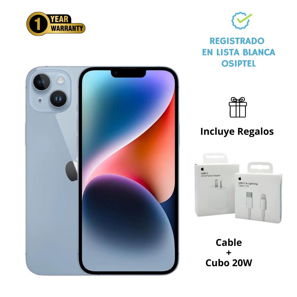 IPhone 14 128gb Color Blue Semi nuevo A2649 - Condición Excelente