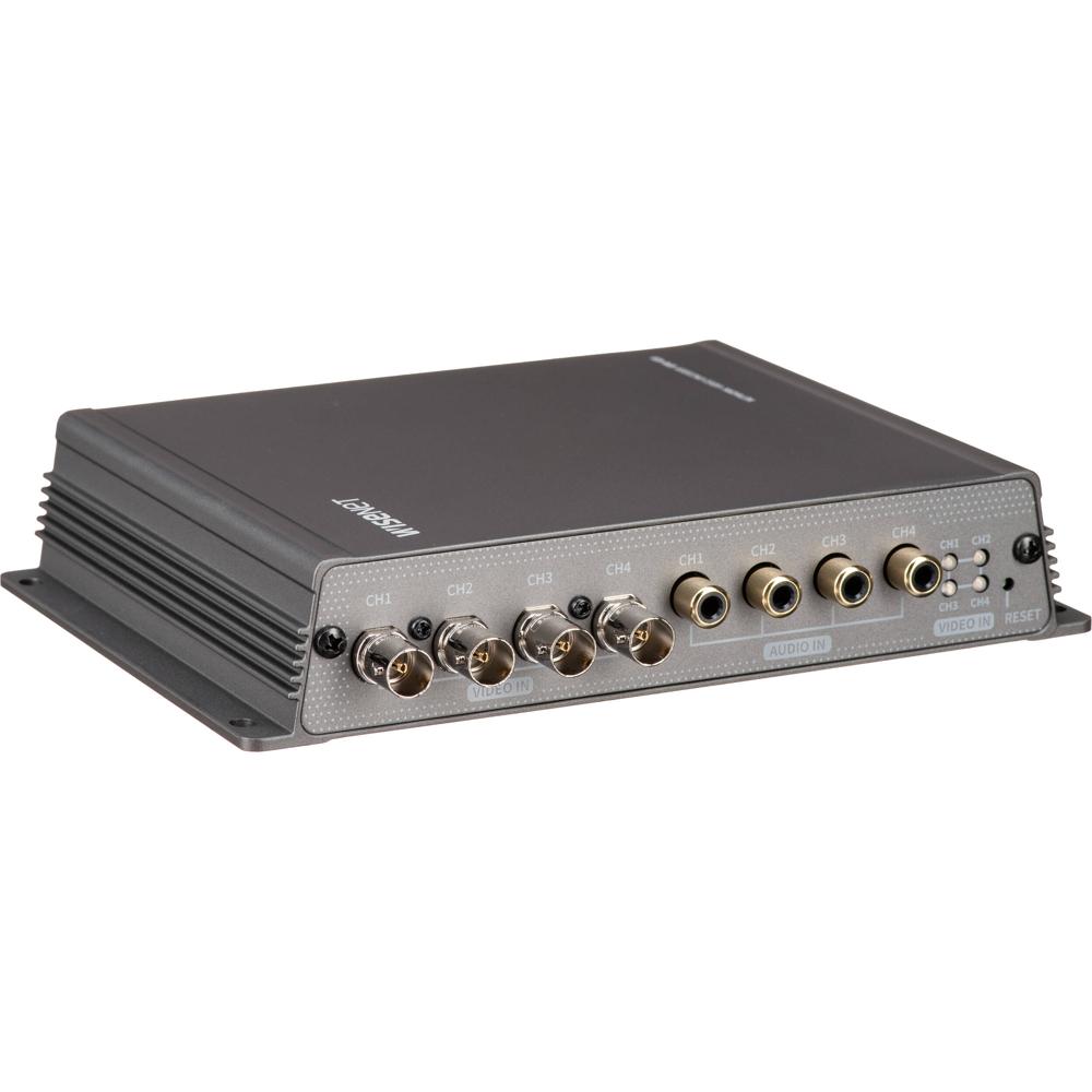 Hanwha Vision Encoder de Video SPE-420 4 Canales, Entrada BNC, Resolución hasta 5MP, 12 f